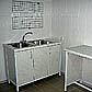 Тумба с мойкой и сушкой, стол лабораторный (комплекс) Тумба с мойкой и сушкой, стол лабораторный (комплекс)